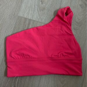 Lululemon one shoulder sports bra